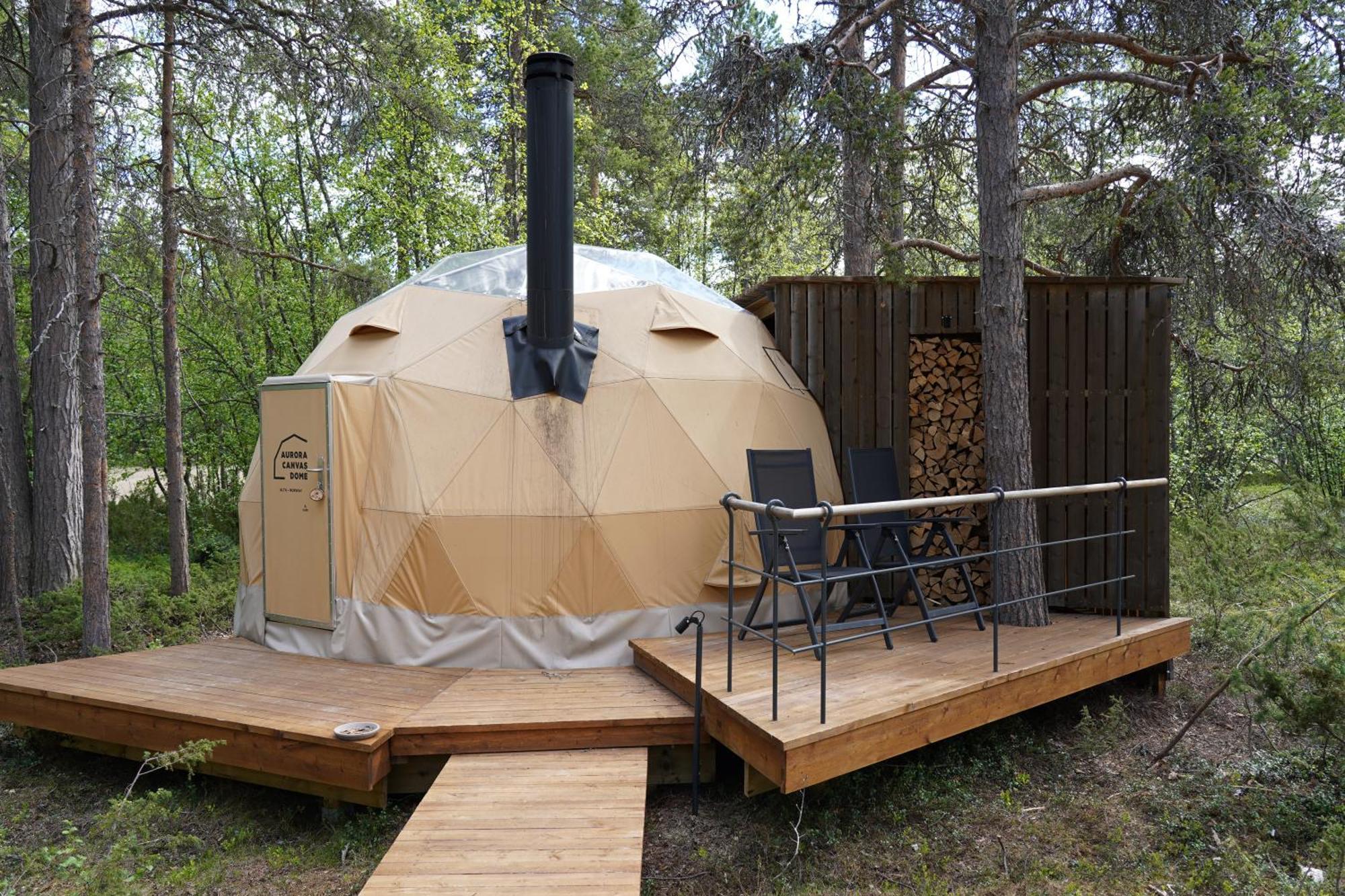 Glod Aurora Canvas Dome Alta Exteriör bild